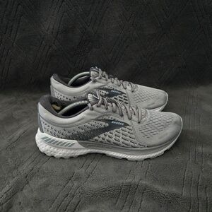 Brooks Adrenaline GTS 21 Running Sneakers Womens Sz 8.5 Athletic Shoes Gray.